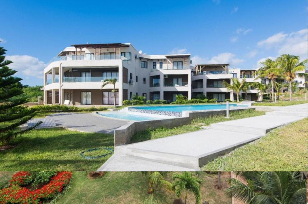 Magnificent Sea-View Apartment Flic-en-Flacq Extérieur photo